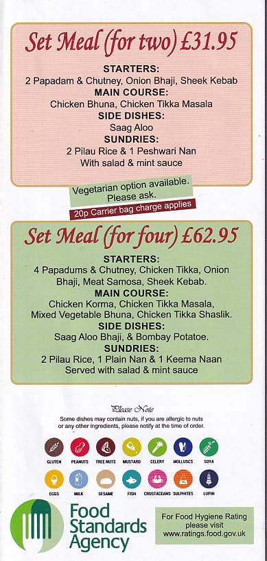 Rozi's Indian in Colwyn Bay LL29